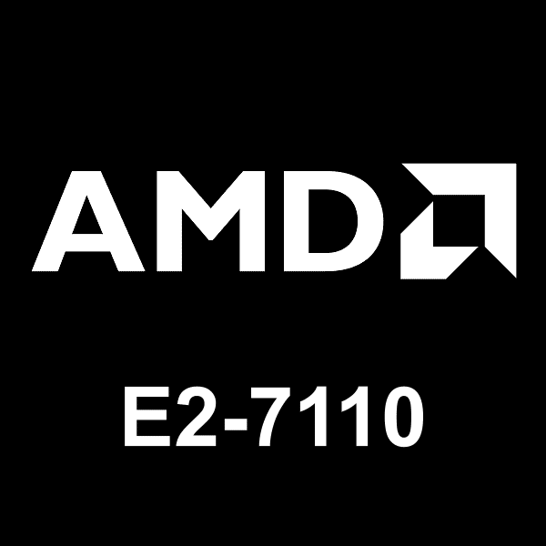AMD E2-7110 लोगो