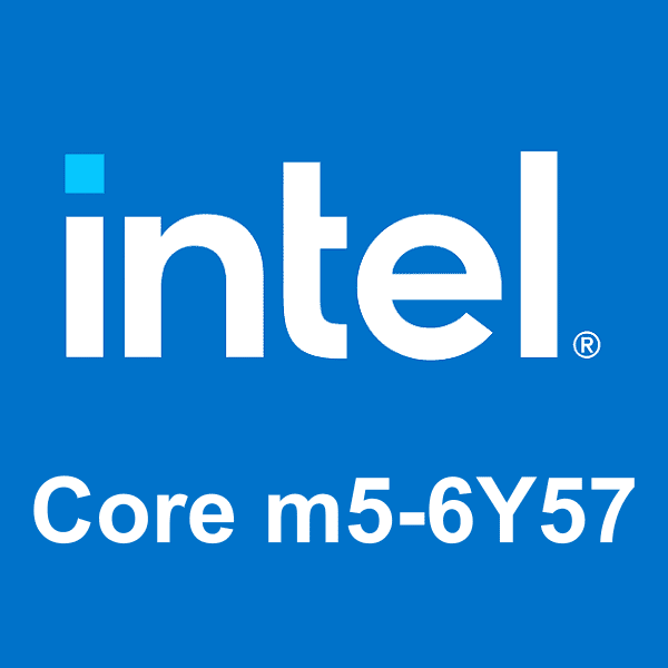 Intel Core m5-6Y57 logo