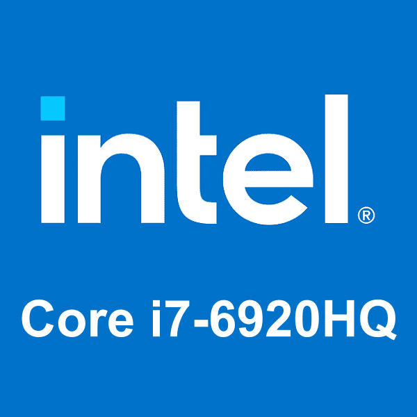 Intel Core i7-6920HQ image
