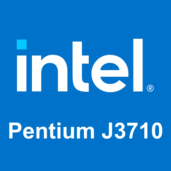 Intel Pentium J3710ロゴ