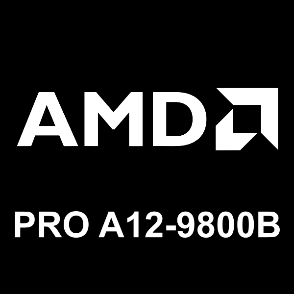 AMD PRO A12-9800B logotipo