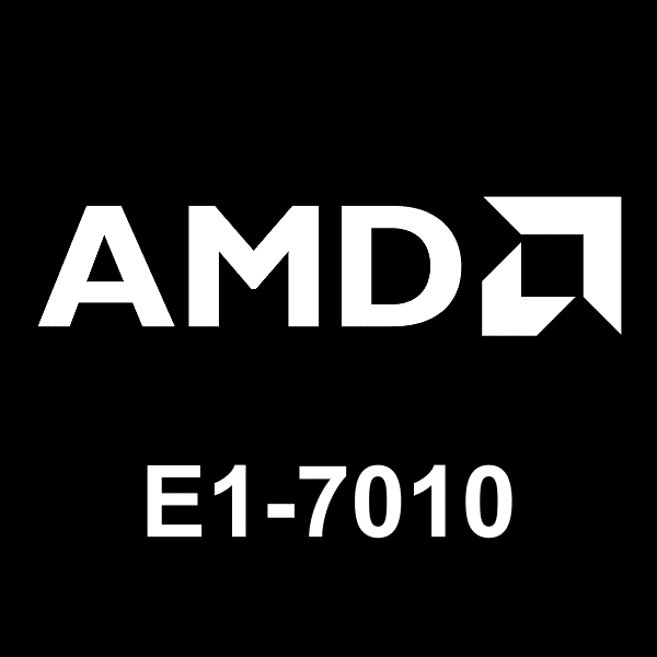 AMD E1-7010 徽标