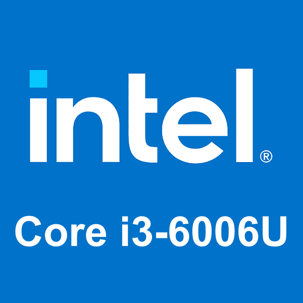 logo Intel Core i3-6006U