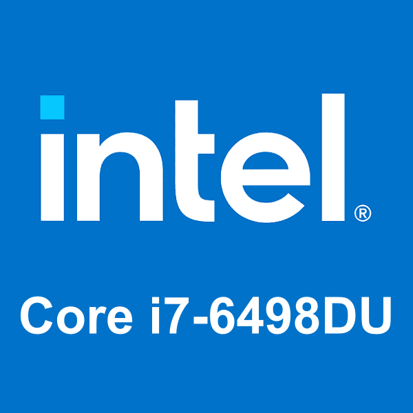 logo Intel Core i7-6498DU