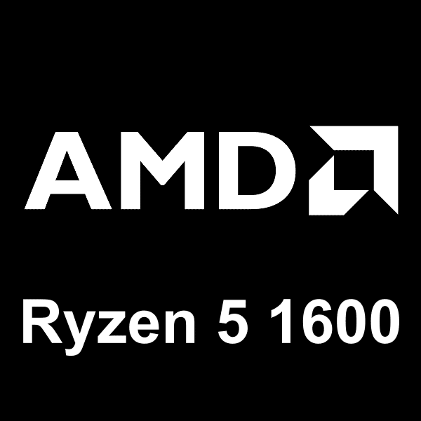 AMD Ryzen 5 1600 徽标