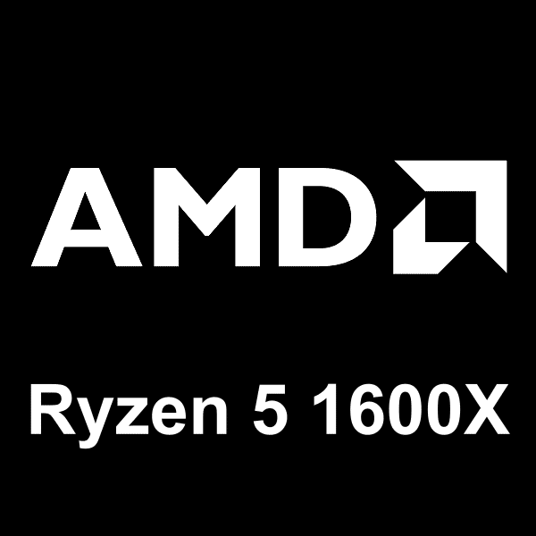 Логотип AMD Ryzen 5 1600X