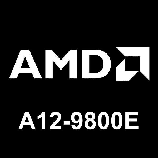 AMD A12-9800E लोगो