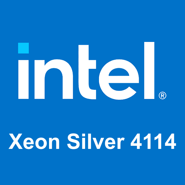 Логотип Intel Xeon Silver 4114