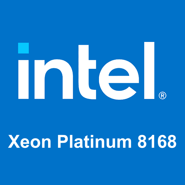 Intel Xeon Platinum 8168 logo