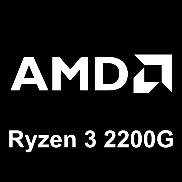 logo AMD Ryzen 3 2200G