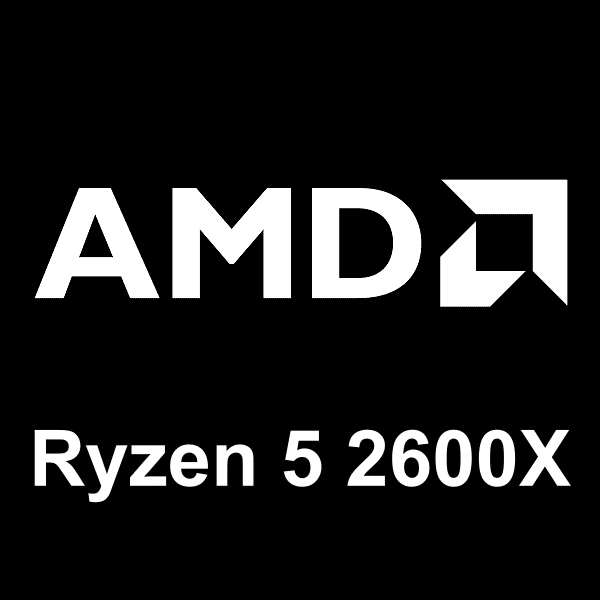 AMD Ryzen 5 2600X logotipo