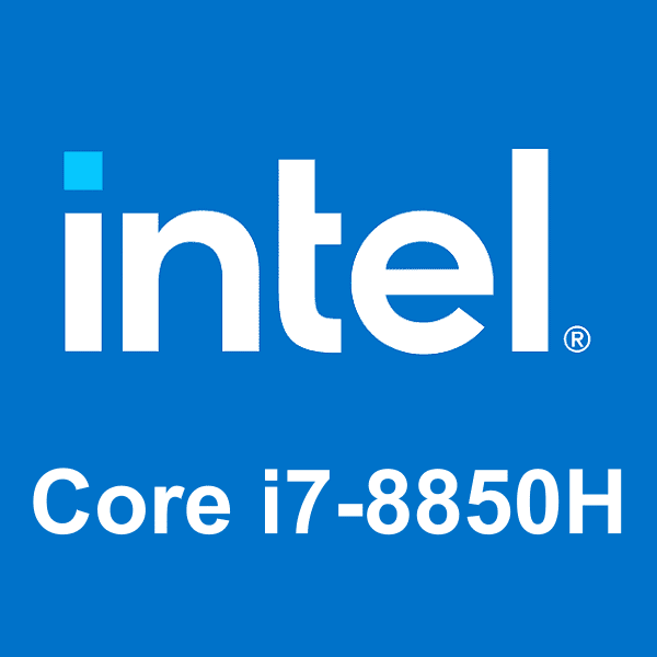 Intel Core i7-8850H logosu