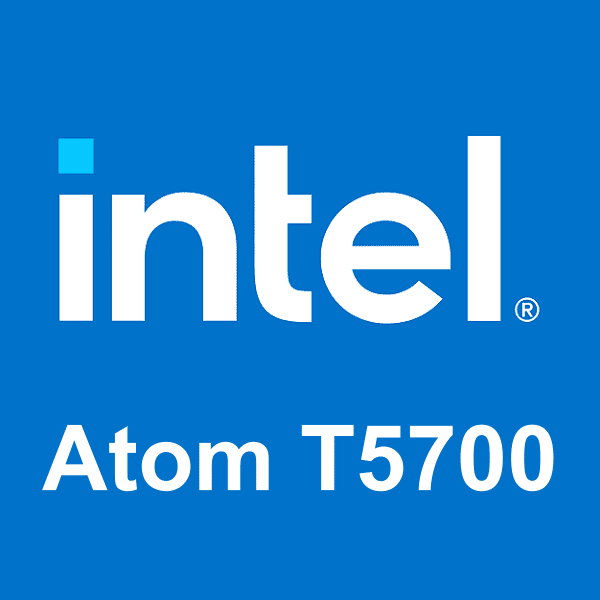 Intel Atom T5700 логотип