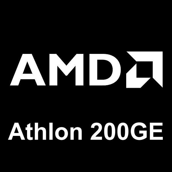 AMD Athlon 200GE लोगो