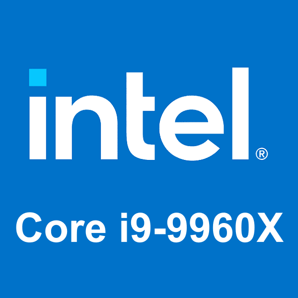 Intel Core i9-9960X logotipo