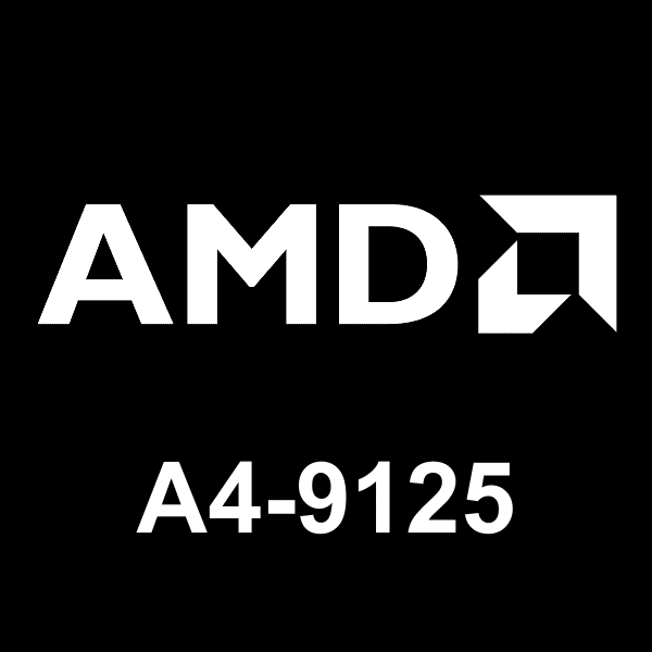 AMD A4-9125 लोगो