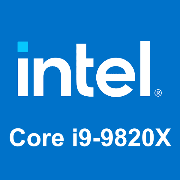 Intel Core i9-9820X logosu