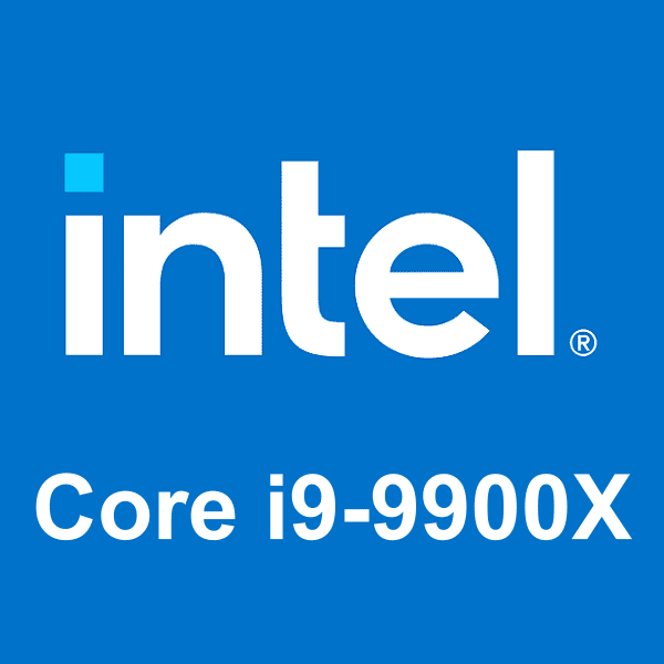 logo Intel Core i9-9900X