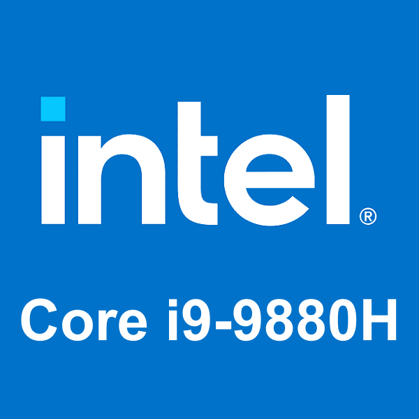Intel Core i9-9880Hロゴ