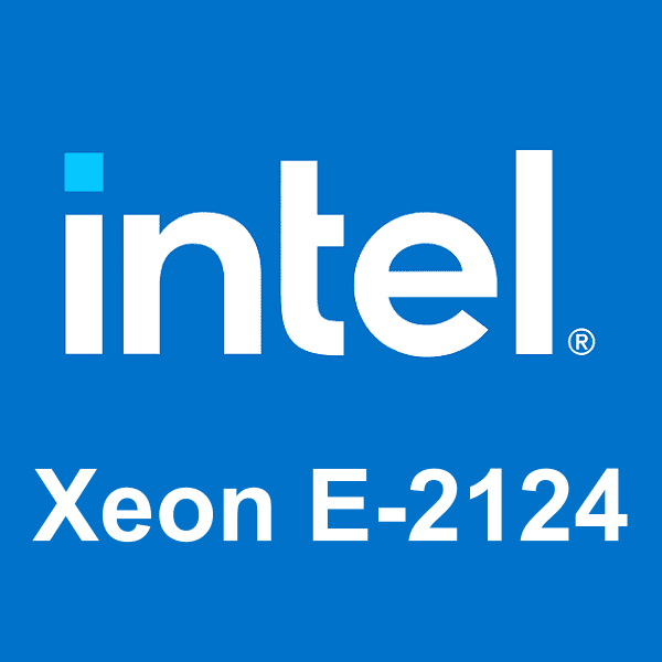 Intel Xeon E-2124 logosu