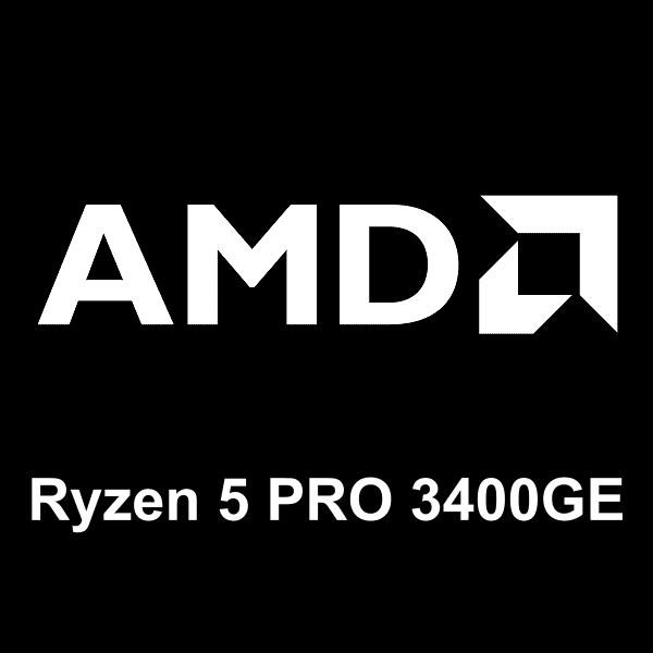 logo AMD Ryzen 5 PRO 3400GE