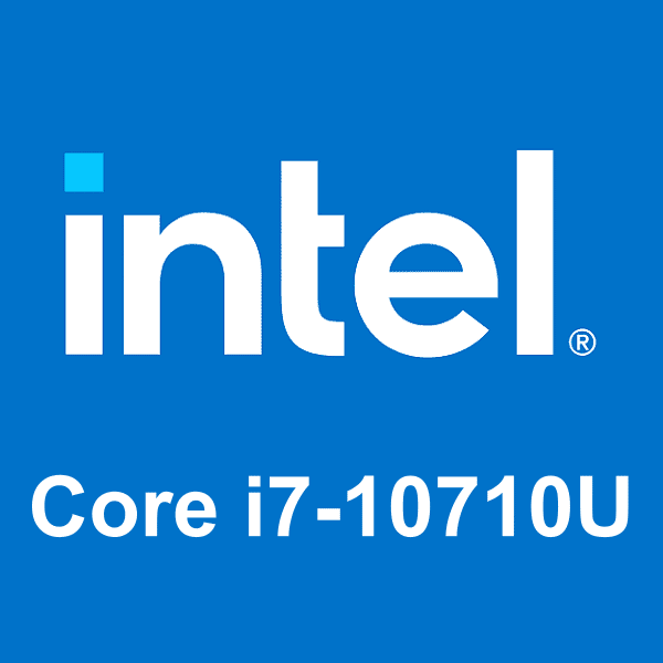 Biểu trưng Intel Core i7-10710U