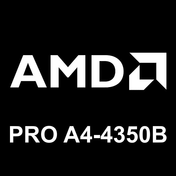 AMD PRO A4-4350B logotipo