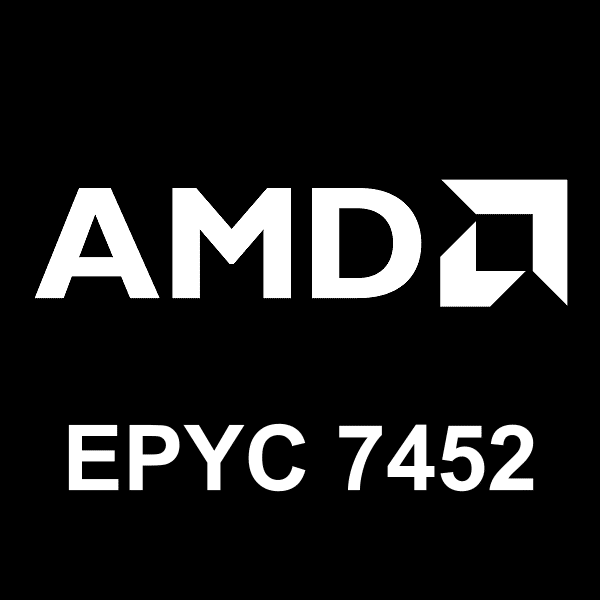 AMD EPYC 7452 徽标