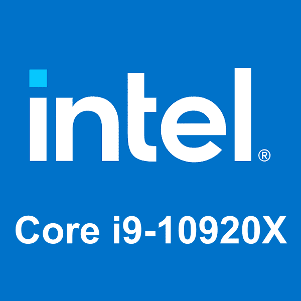 Intel Core i9-10920X logo