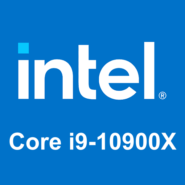 Intel Core i9-10900Xロゴ