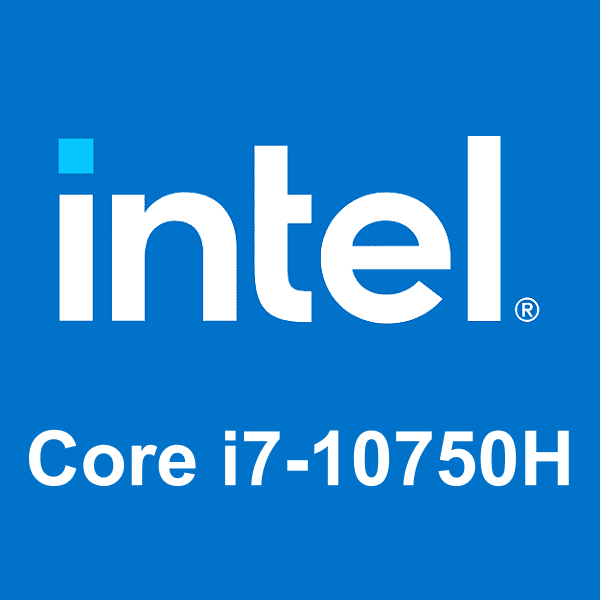 Intel Core i7-10750H logó