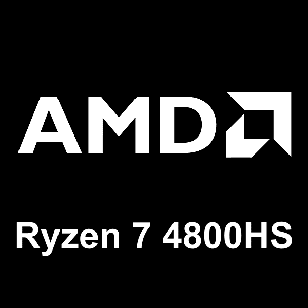 Логотип AMD Ryzen 7 4800HS