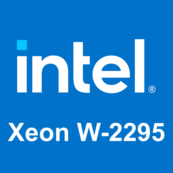 Intel Xeon W-2295 logotipo