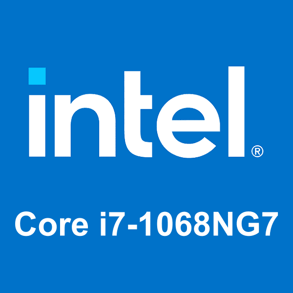 Intel Core i7-1068NG7 logosu