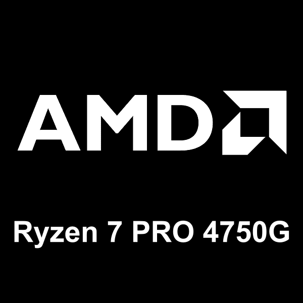 logo AMD Ryzen 7 PRO 4750G