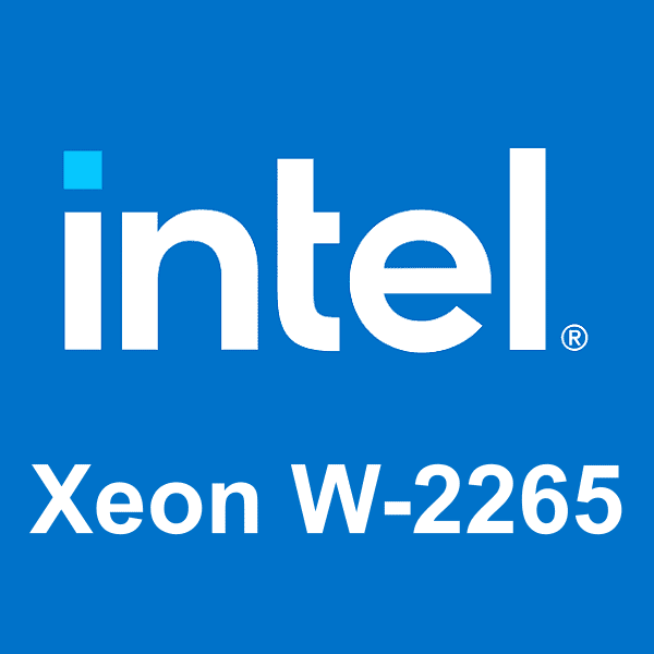 Intel Xeon W-2265ロゴ