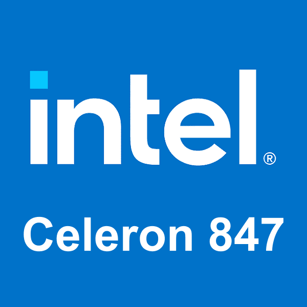 logo Intel Celeron 847
