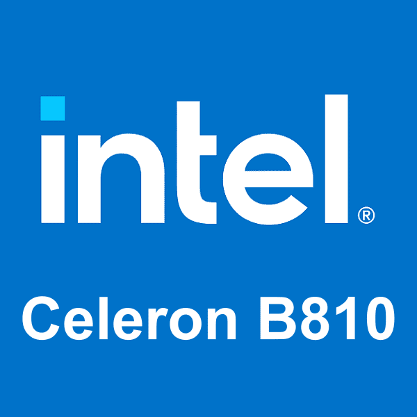 Intel Celeron B810 logotipo