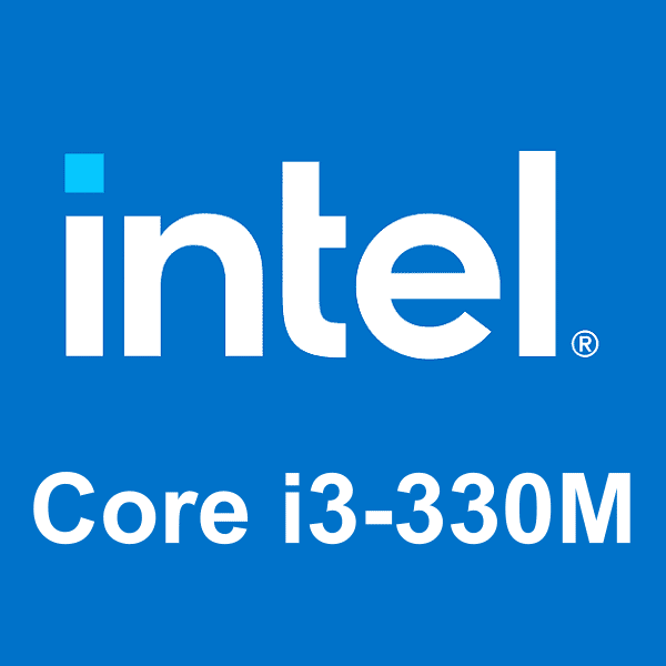 Intel Core i3-330Mロゴ
