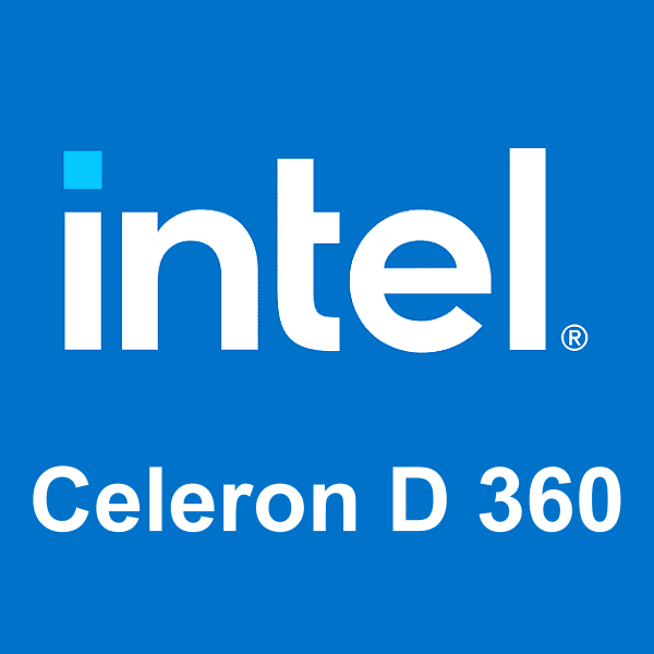 logo Intel Celeron D 360