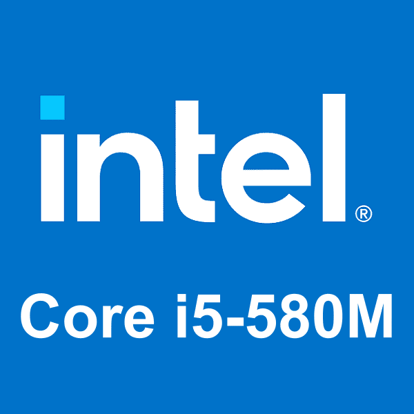 Biểu trưng Intel Core i5-580M