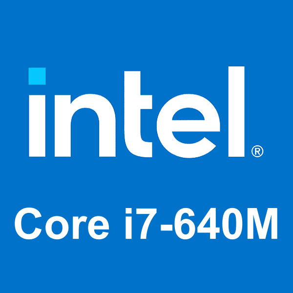 Логотип Intel Core i7-640M