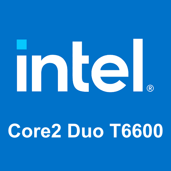 Intel Core2 Duo T6600 লোগো