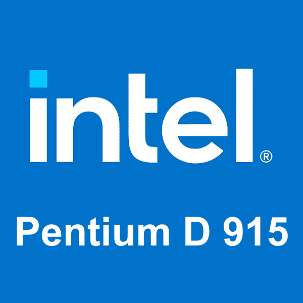 Логотип Intel Pentium D 915