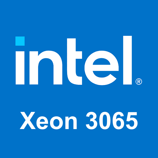 Intel Xeon 3065 логотип