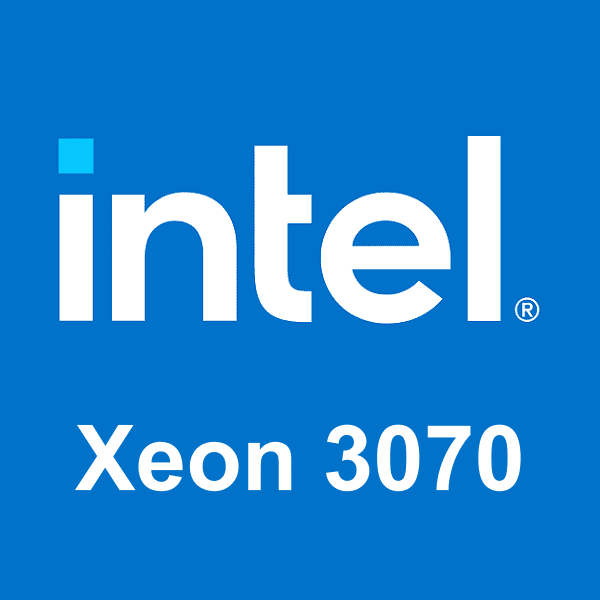 Intel Xeon 3070 logotipo