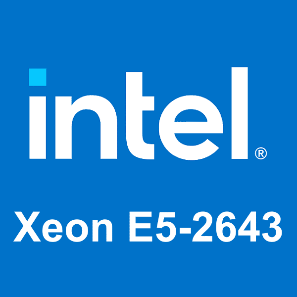 Intel Xeon E5-2643 로고