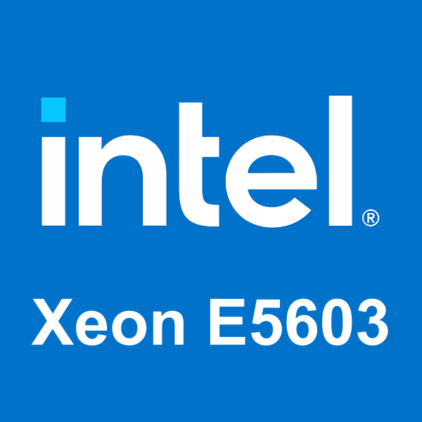Intel Xeon E5603 logosu