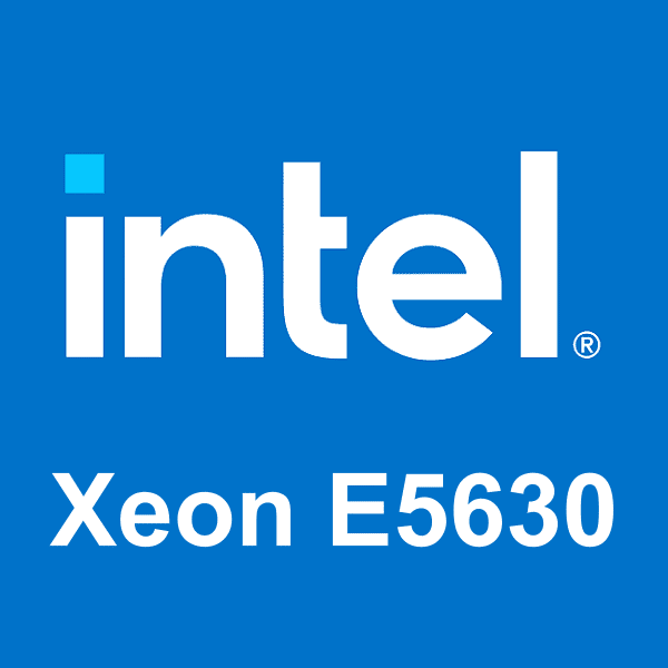 logo Intel Xeon E5630