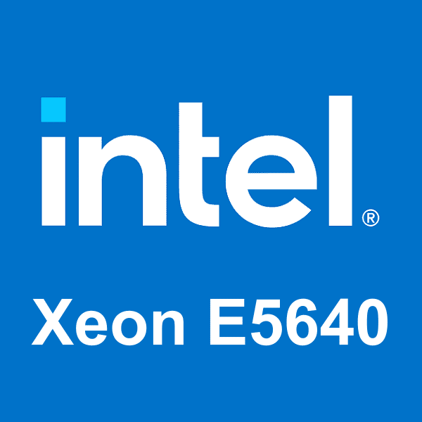 Intel Xeon E5640 logo